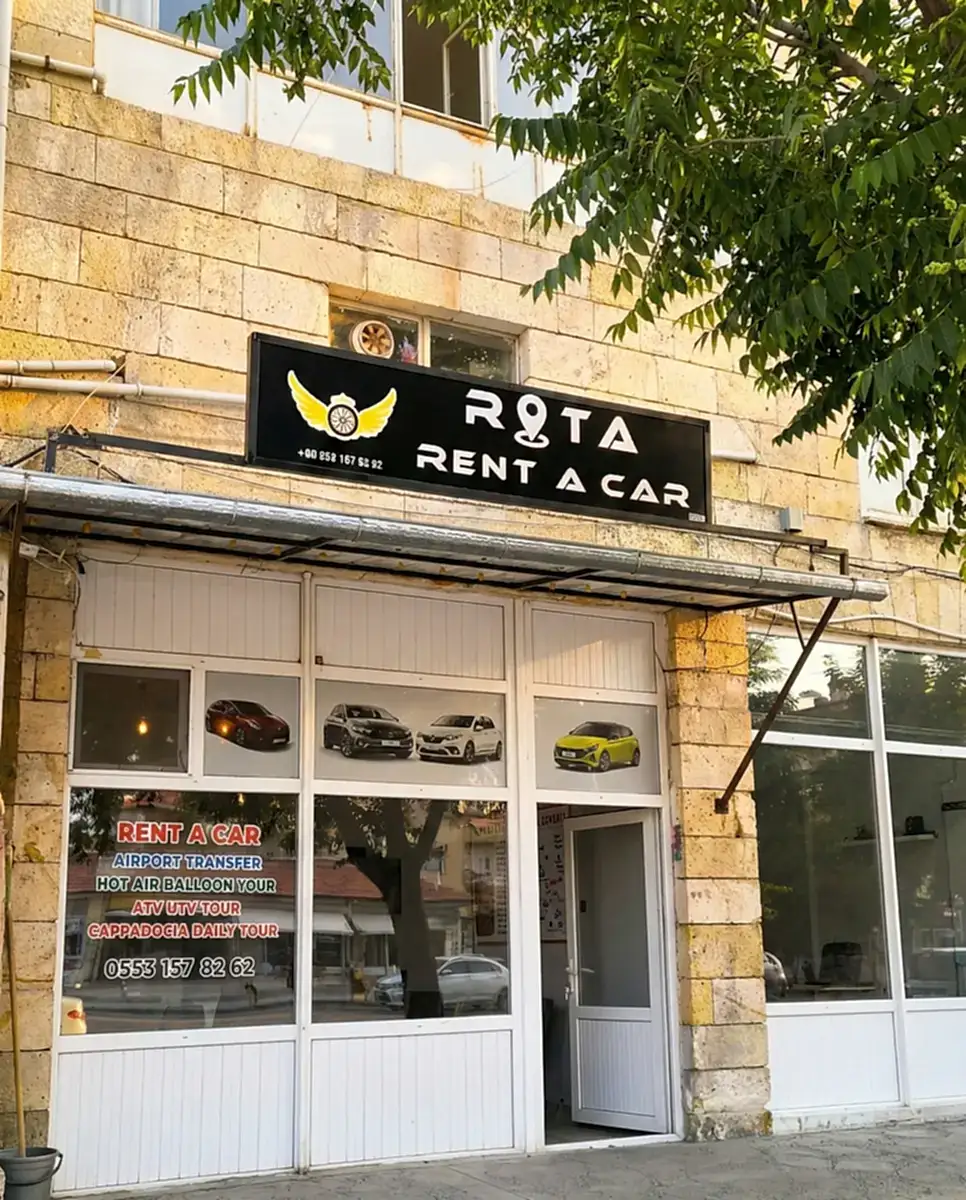 Rota Rent a Car office in Kapadokya