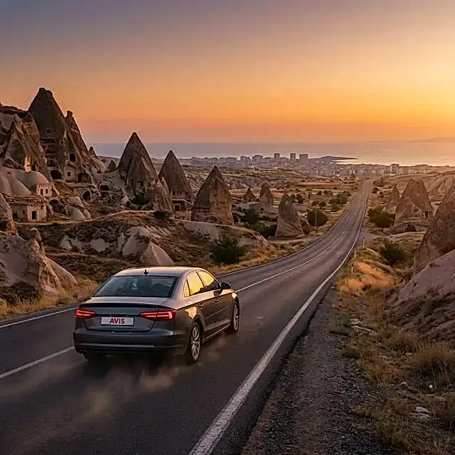 One-Way Rental Route Guide from Kapadokya to Sumqayıt, Istanbul, Mugla, and Azərbaycan