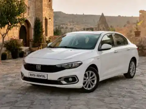 Fiat Egea White Automatic - Sedan car rental in Kapadokya