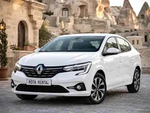 Renault Taliant White Automatic - Sedan car rental in Kapadokya
