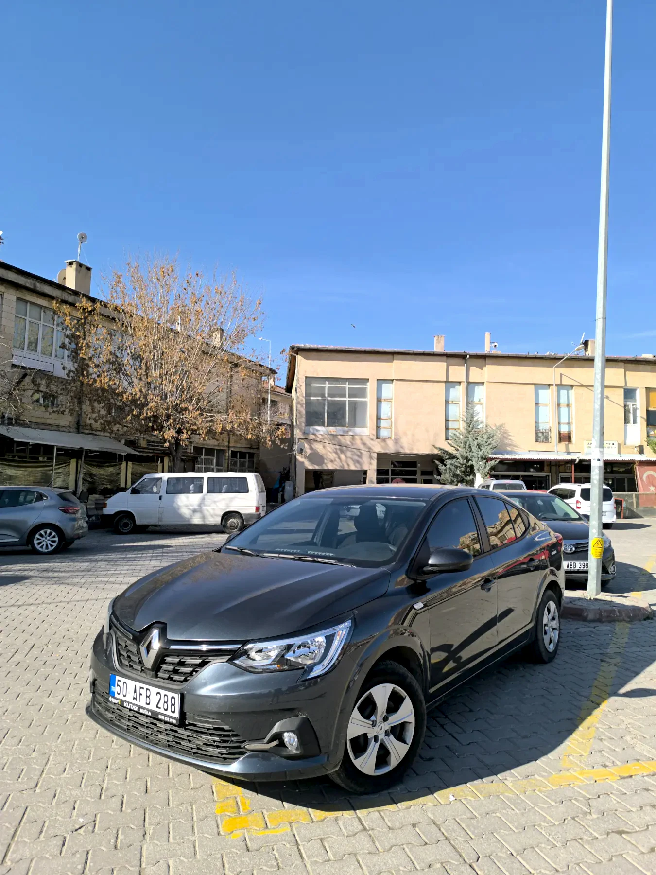 Town pickup point business view