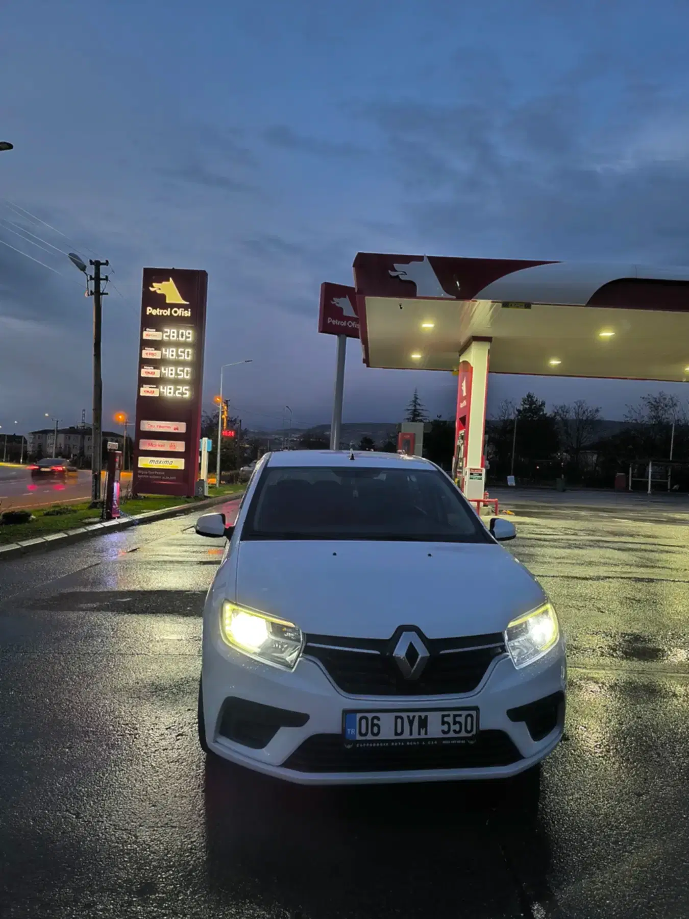 Night vehicle handoff business view