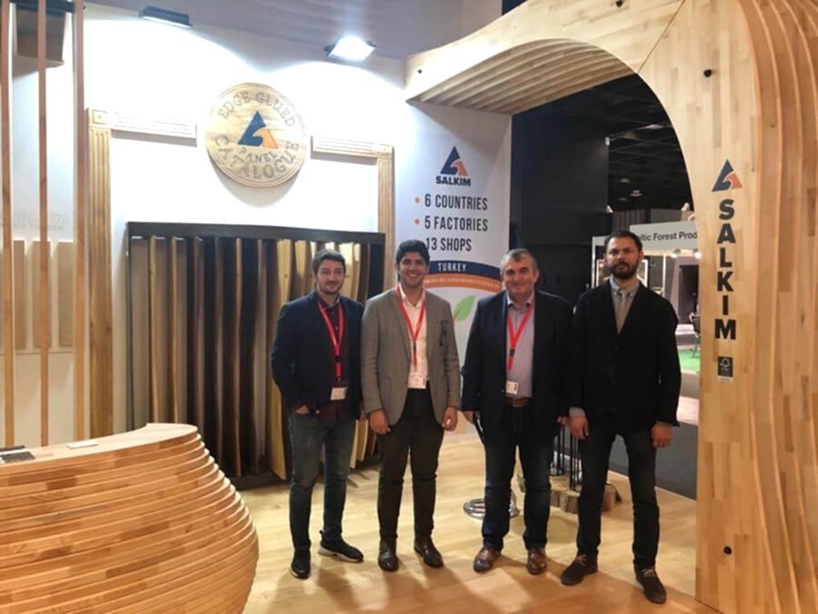 We were at Interzum 2019 Trade Fair in Germany with the golden colored oaks of Istranca Forests having robust and original texture …